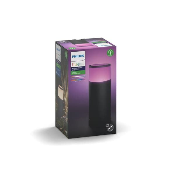 CALLA WACA HUE EXT. PEDESTAL BLACK 1X8W