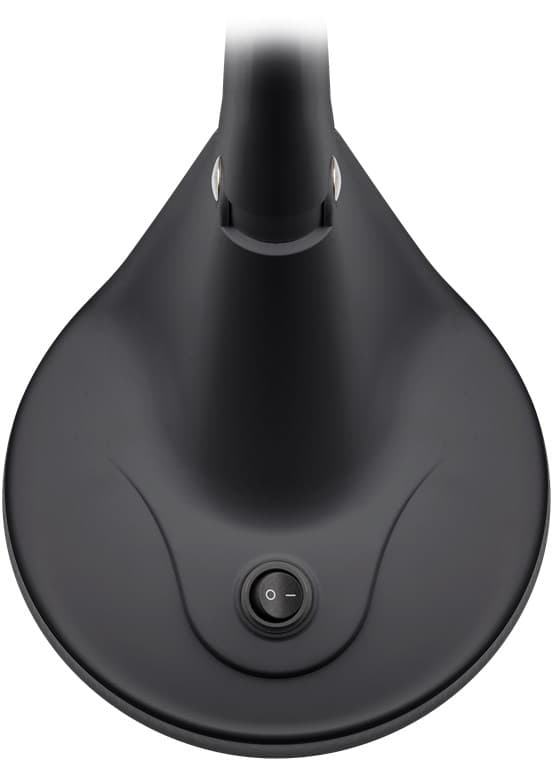 LED-förstoringslampa med stativ, 6 W, svart