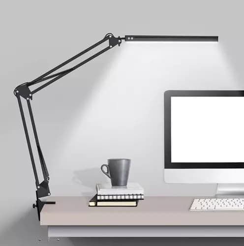 Skrivbordslampa med Arm - LED Bordslampa