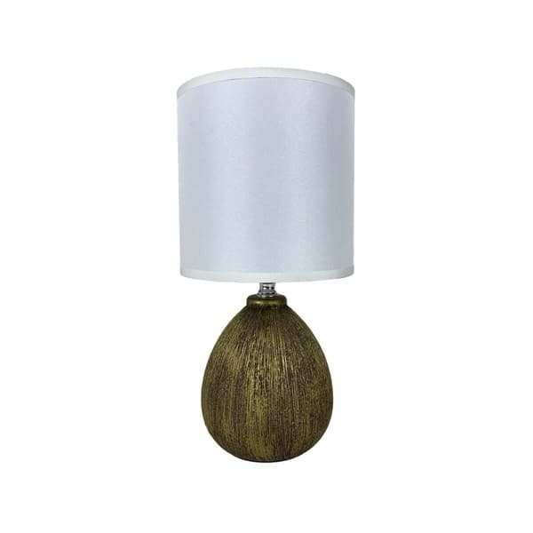 Bordslampa Versa Lua 25 W Brun Keramik 11 x 28 x 11 cm