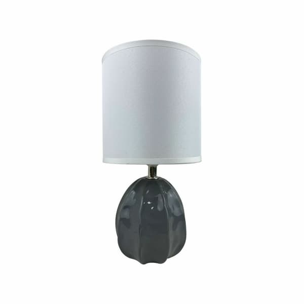 Bordslampa Versa Mery 25 W Grå Keramik 14 x 27 x 11 cm