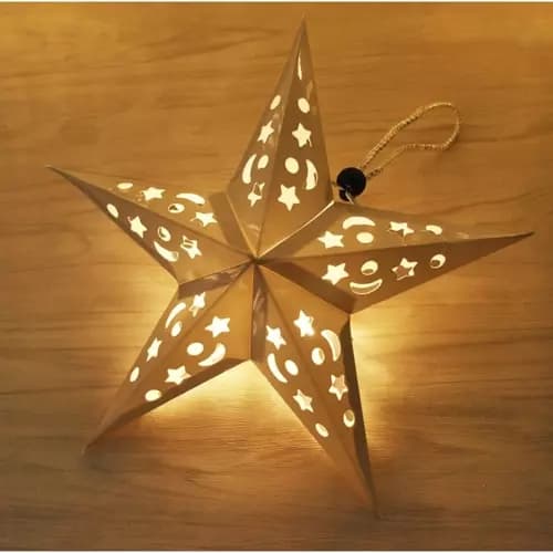 LED-stjerne / Julestjerne - 55cm