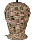 Miniatyrbilde 7 av 9: Bordlampe Rotting Lys 30 x 30 x 49 cm Stoffskjerm Stemningsfull belysning Bohemsk og rustikk stil Stue Soverom Nattlampe