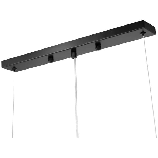 Uniprodo Pendellampa - 3 ljuskällor - Träbalk