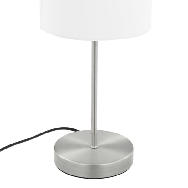 Bordslampor 2 st touch-knapp vit E14