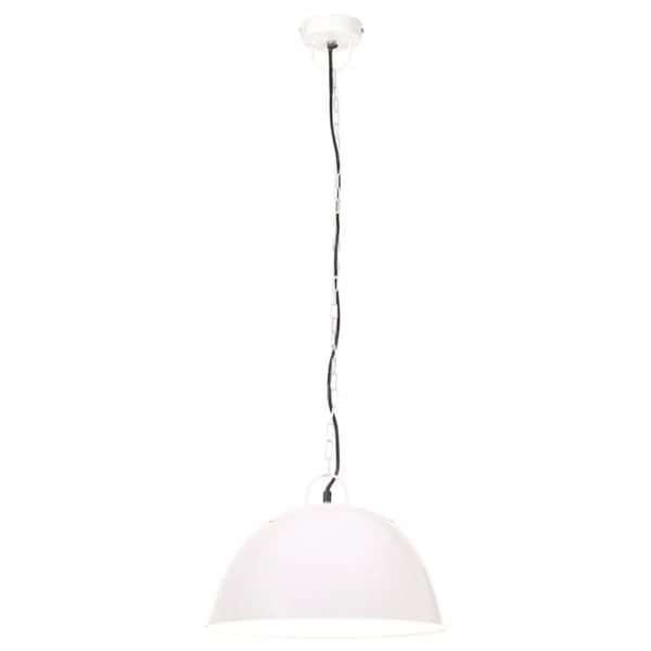 Teollistyylinen riippuvalaisin 25 W valkoinen pyöreä 41 cm E27