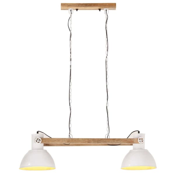 Teollistyylinen riippuvalaisin 25 W valkoinen 109 cm E27