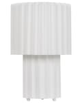 Miniatyrbilde 1 av 9: Bordlampe Hvit Lin 40 cm Moderne design Dekorasjon Belysning Stue Soverom Nattlampe