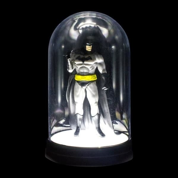 Stämningsljus - PALADONE - Batman - 20 cm - Uppladdningsbar USB - Svart och grå