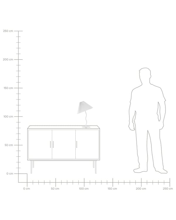 Bordlampe Hvit Metallsokkel Syntetisk Skjerm Moderne Minimalistisk design Stue Soverom