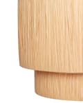 Miniatyrbillede 6 af 8: Pendellampe naturfarve palmeblad naturlig boho-stil