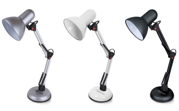 Esperanza ELD112K skrivebordslampe Sort