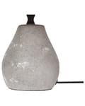 Miniatyrbillede 8 af 10: Bordlampe Grå Keramik H 31 cm sæt af 2 Moderne Natbordslamper med Papir Lampeskærm Sengelampe Bord Lampe til Natbord