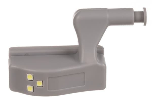 3-Pack Universal LED Hængsel Sensor Skab Garderobe Garderobe Natlampe til køkken