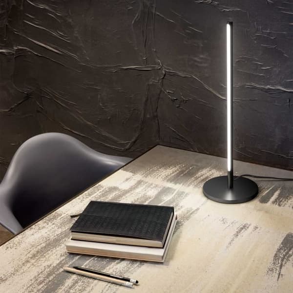 Ideal Lux FILO Integrerad LED Bordslampa Svart 1200Lm 3000K