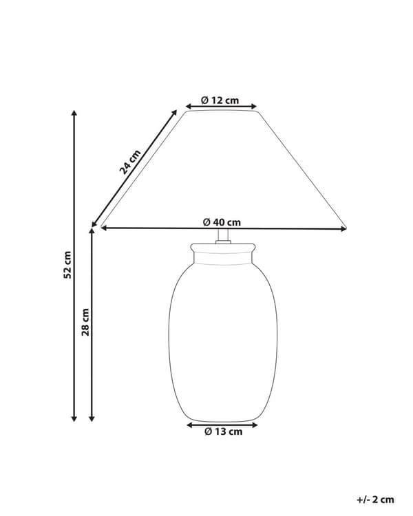 Bordlampe Svart bomullsskjerm Mangotresokkel Metallramme Enkelt lys Moderne design Hjemmetilbehør Stue