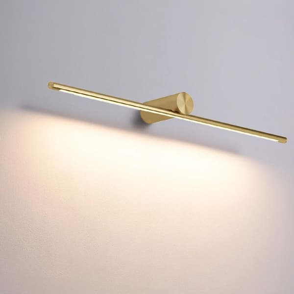 LED -badrumsvägglampa 60 cm app1348 gammalt guld