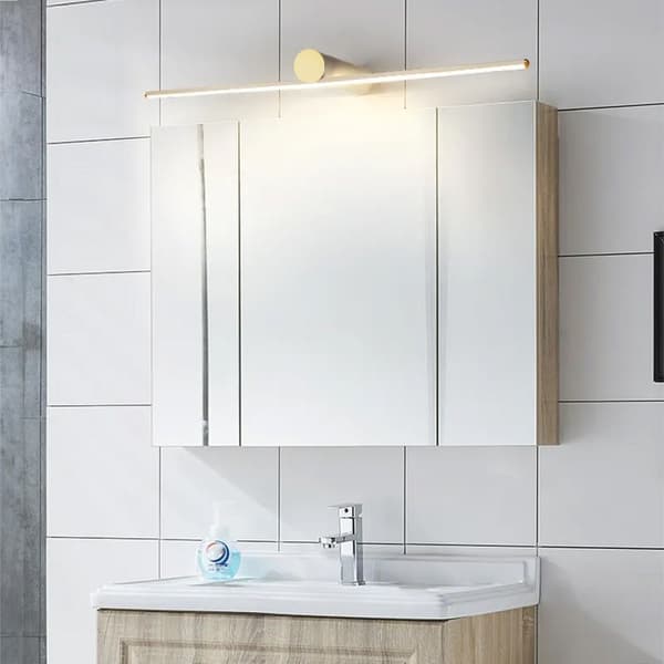 LED badeværelsesvæglampe 80 cm APP1346-W guld