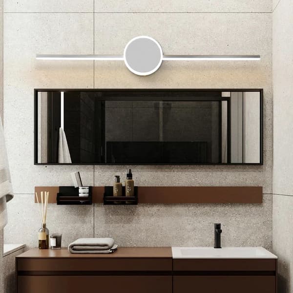 LED badeværelse væglampe krom 60 cm app846-1w