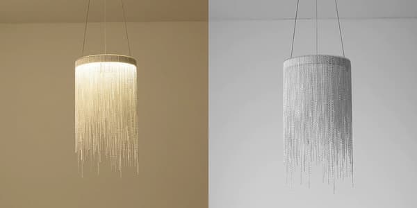 APP889-CP kæde LED loftslampe