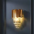 Miniatyrbillede 4 af 11: Crystal Lamp Wall Lamp 312357 Guld