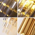Miniatyrbillede 6 af 11: Crystal Lamp Wall Lamp 312357 Guld