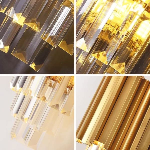 Crystal Lamp Wall Lamp 312357 Guld