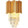 Miniatyrbillede 1 af 11: Crystal Lamp Wall Lamp 312357 Guld