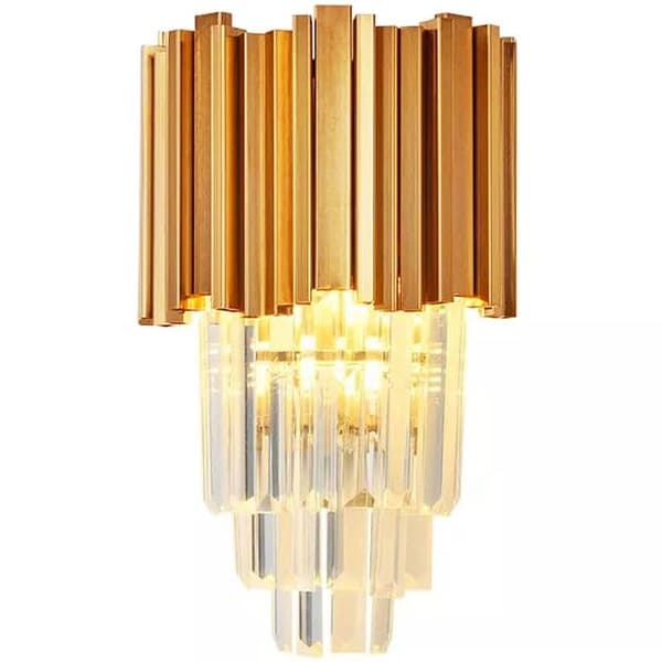Crystal Lamp Wall Lamp 312357 Guld