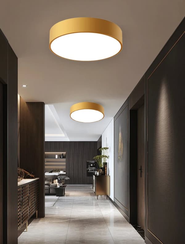 Klassisk klassisk loftslampe. APP873-C 40 cm guld