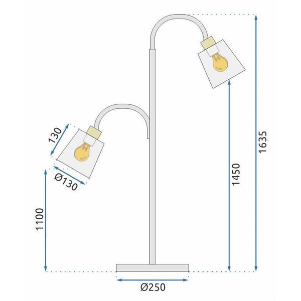 Floor Lamp APP924-2F