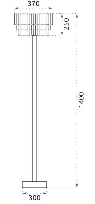 Golvlampa app925-3f