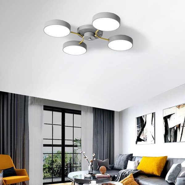 App531-4c grå loftslampe