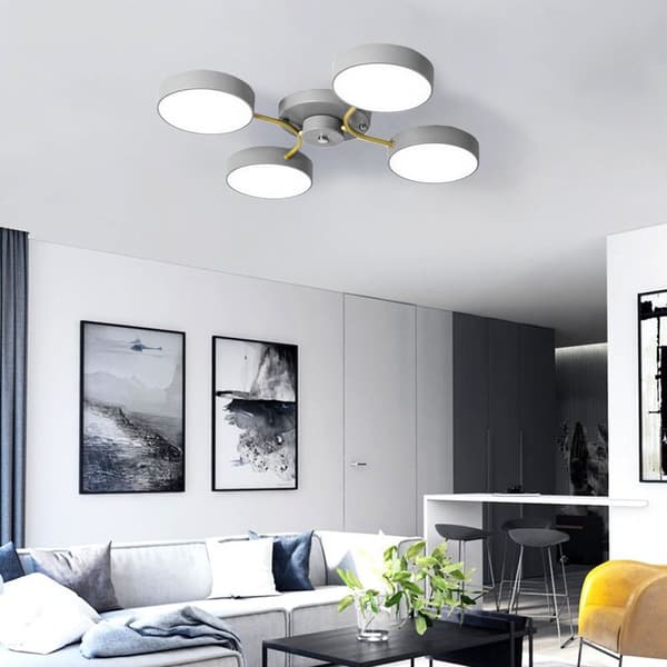 App531-4c grå loftslampe