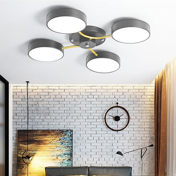 App531-4c grå loftslampe