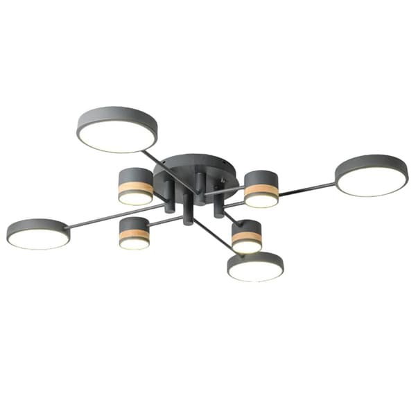 App528-8c grå loftslampe
