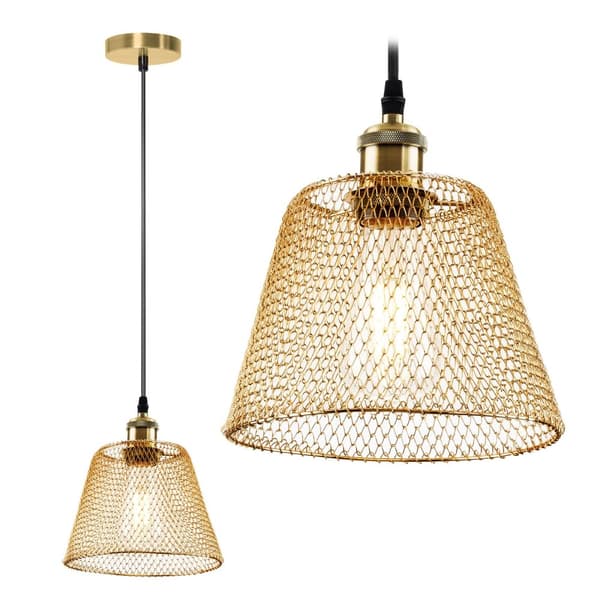 APP945-1CP Sæt gylden loftslampe
