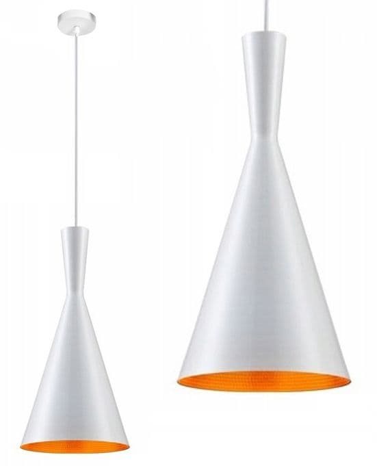 Costa B loft lampe hvid