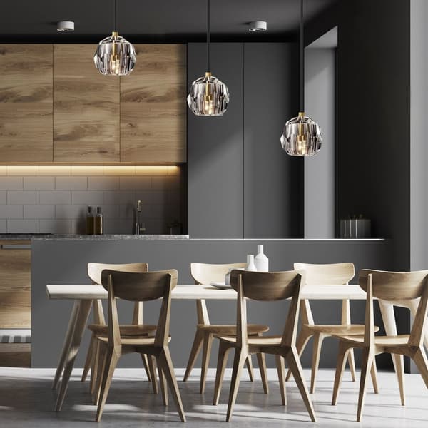 Crystal loft lampe APP587-3CP sort