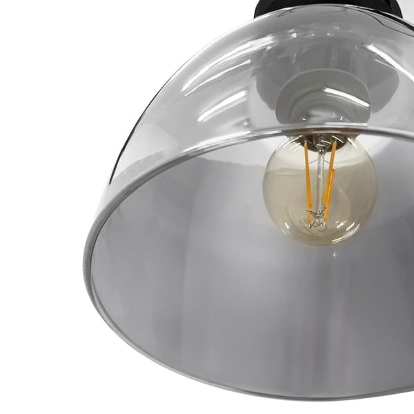 App1303-1c spejl loftslampe sort