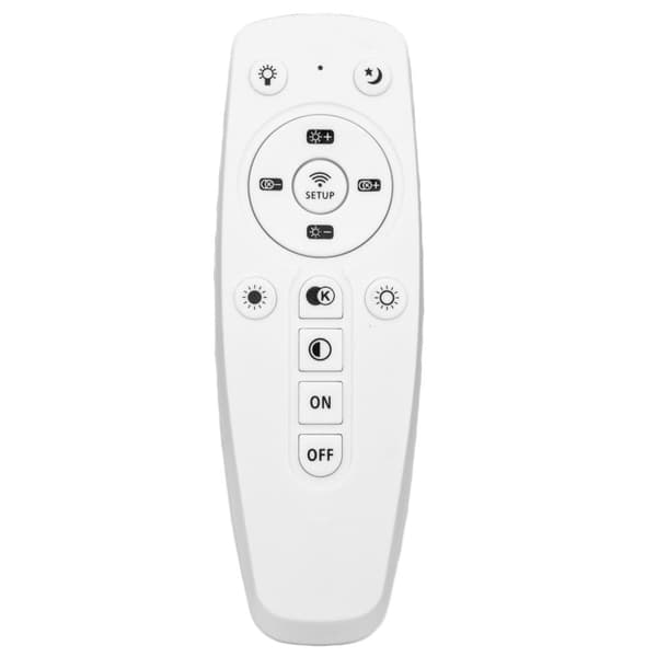 Moderne LED-loftslampe + pilot APP819-CP-krom