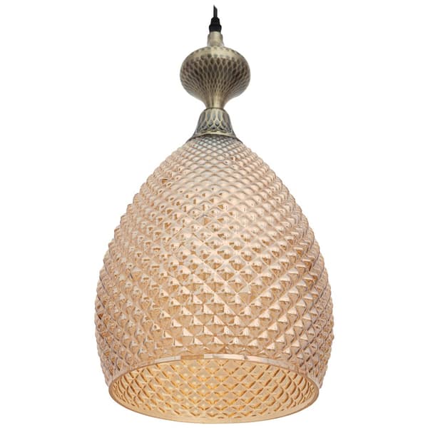 Glasloft lampe APP432-1CP Amber