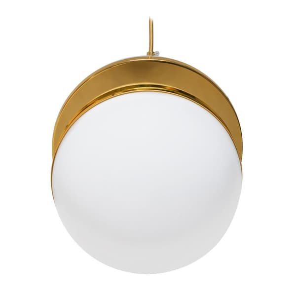 Hængende loft lampe APP481-1CP hvid akrylkugle