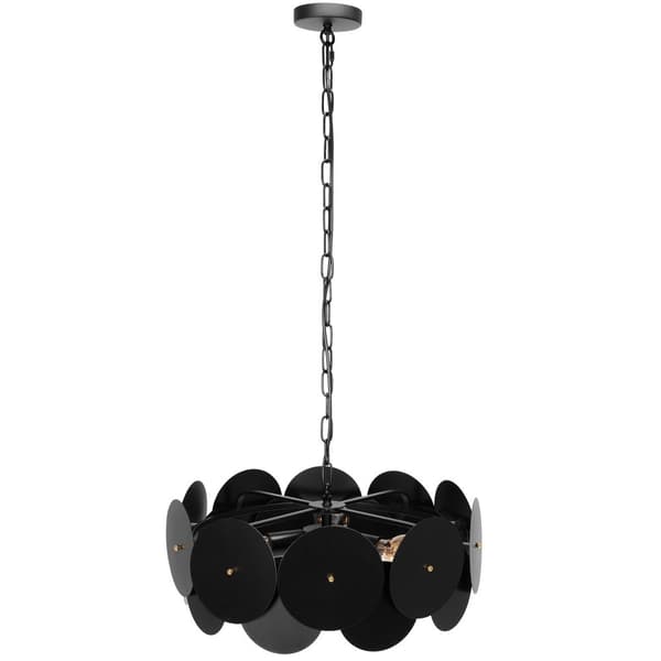 Hængende loft lampe app1307-cp sort