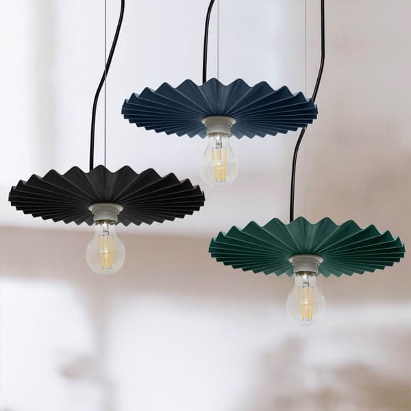 Hængende loft lampe APP1455-1CP grøn