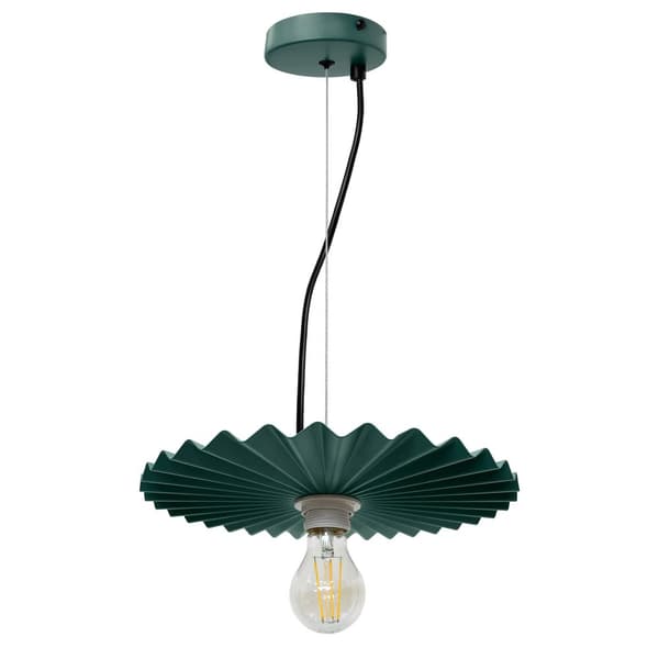 Hængende loft lampe APP1455-1CP grøn