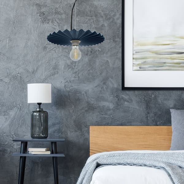 Hængende loft lampe APP1456-1CP blå