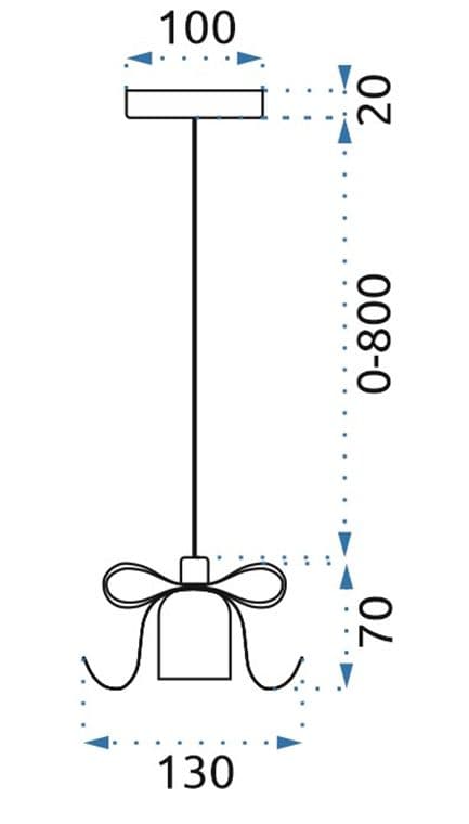 Hängande taklampa app188-1cp narni grå