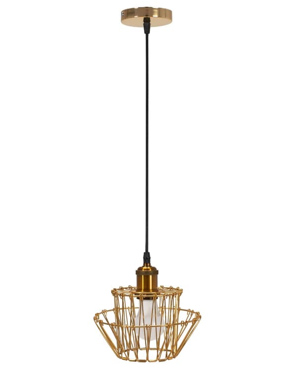 Hængende loft lampe APP942-1CP sæt 36 cm guld