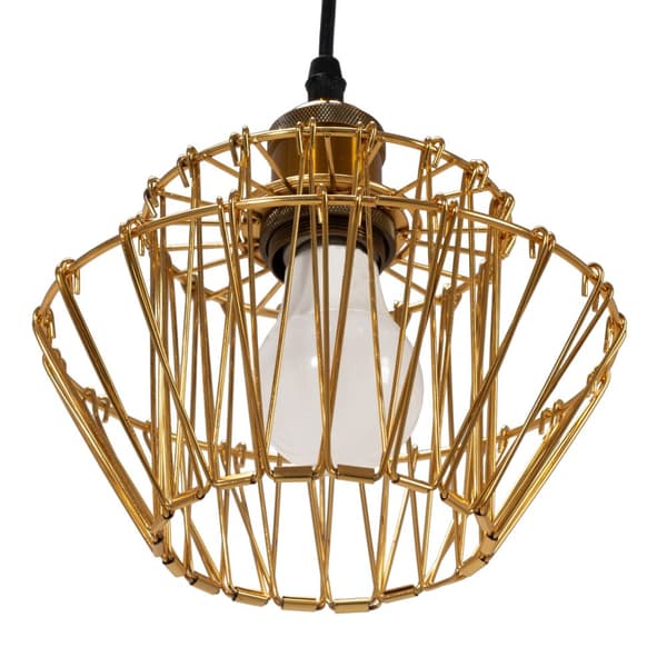 Hængende loft lampe APP942-1CP sæt 36 cm guld